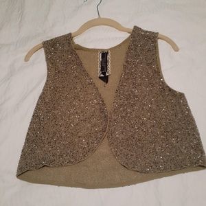 Gorgeous Silk Beaded Vest
